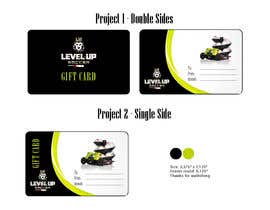 #1 para Need giftcard design recreated using requirements in template por dptbinh193