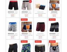 nº 32 pour Re-design my Underwear eCommerce home page par Dreamwork007 
