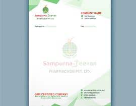 #56 para Design letterhead for herbal pharmaceutical company de Annart91