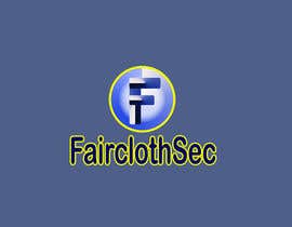 nº 17 pour Logo Design for FairclothSec par GeorgeSamy 