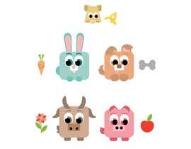 #40 for Create 4 adorable cartoon characters by Sve0