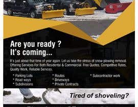 #6 for Create snow plowing &amp; removal flier by Faruki69