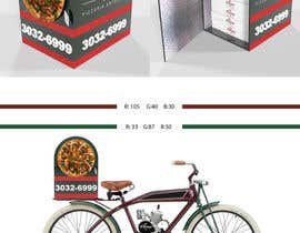 #3 untuk Create a Pizza Delivery Box for Motorcycle oleh sfoche