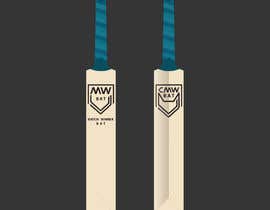 #97 for Cricket Bat Logo av manzoor955