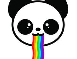#4 for Need a gif of a panda vomiting a rainbow av fian128