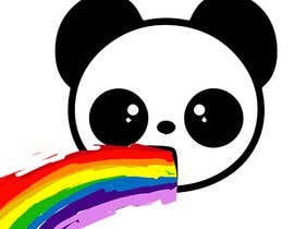 Číslo 6 pro uživatele Need a gif of a panda vomiting a rainbow od uživatele ArcanaStudio