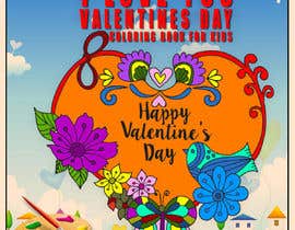 #12 ， Valentines Day Coloring Book for Kids Book Cover Contest 来自 khushalichavda