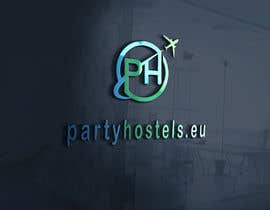 #51 para Design a logo for partyhostels.eu de abadoutayeb1983