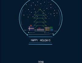 #28 para Simple, animated company Christmas Card de artsarkisyan