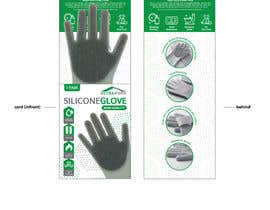 #5 para design a card inside the package, our product is silicone glove de eling88