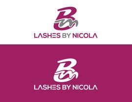 #14 for I need a logo for my new eyelash business, I want LBN to be the main name with Lashes by Nicola in small writing underneath. I would like a background theme to be a marble effect, rose gold or pink to maybe be incorporated wether it&#039;s writing or outline. av Bloosomhelena