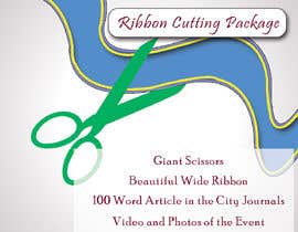 #6 för Ribbon Cutting Advertisment Design av ahmedsahabuddin
