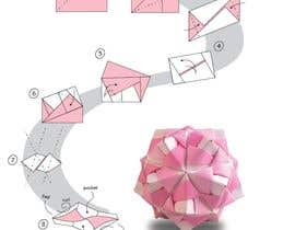 #20 for Illustrate origami instruction diagram size A4 by NiloyyMahmudd