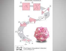 #21 za Illustrate origami instruction diagram size A4 od NiloyyMahmudd