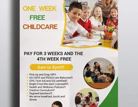 #24 för Design a Creative/Attractive Flyer for a Childcare Learning Center av rakib2375
