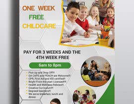 #26 för Design a Creative/Attractive Flyer for a Childcare Learning Center av rakib2375