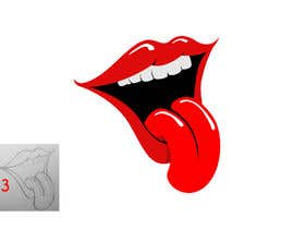 #16 for Logo Design Mouth with tongue hanging out by Yiyio