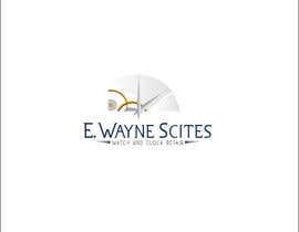 #142 pёr E. Wayne Scites Watch and Clock Repair       Logo Graphic Design nga Peetol