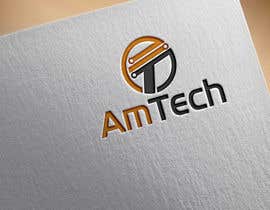 #124 สำหรับ Company logo: AmTech โดย tasnim4897