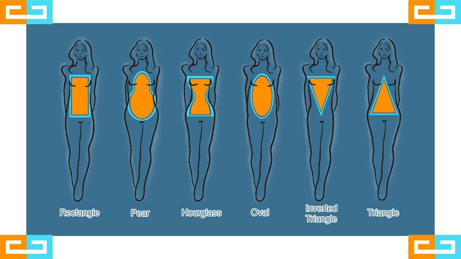Tävlingsbidrag #86 för                                                 Illustration Design for female body shapes/ types
                                            