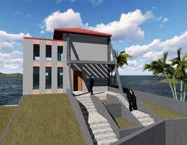 #36 para Ocean cliff African Villa Design de arifuzzaman03