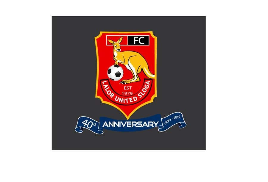 Příspěvek č. 61 do soutěže                                                 40th Anniversary Logo - Lalor United FC
                                            