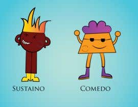 #51 para Design two &quot;cartoon-super-hero-funny&quot; characters por smecking00