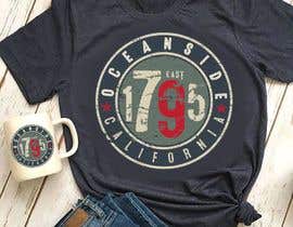 nº 58 pour Oceanside California T-shirt design par sumonhosen888 