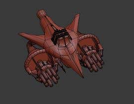 #36 för Spaceship 3D-modeling for a new Game av erslelee