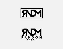 #19 para Create logo for RNDM Print (abbreviated Random Print) de Alaedin