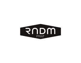 #23 para Create logo for RNDM Print (abbreviated Random Print) de cerenowinfield