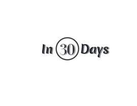#40 dla Need a logo for In 30 Days przez ganupam021