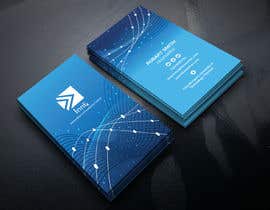 #391 für Design me a business card with technology and innovation theme provided the business logo von Uttamkumar01