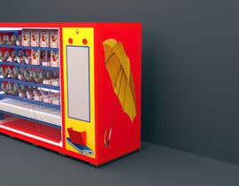 #28 for 3D drawing of a vending machine av irfanali427