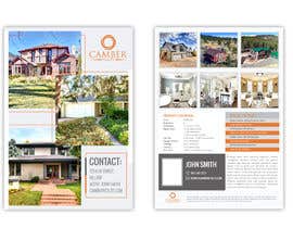 Nro 31 kilpailuun Create A Two-Sided Luxury Real Estate Brochure Template käyttäjältä webcreadia