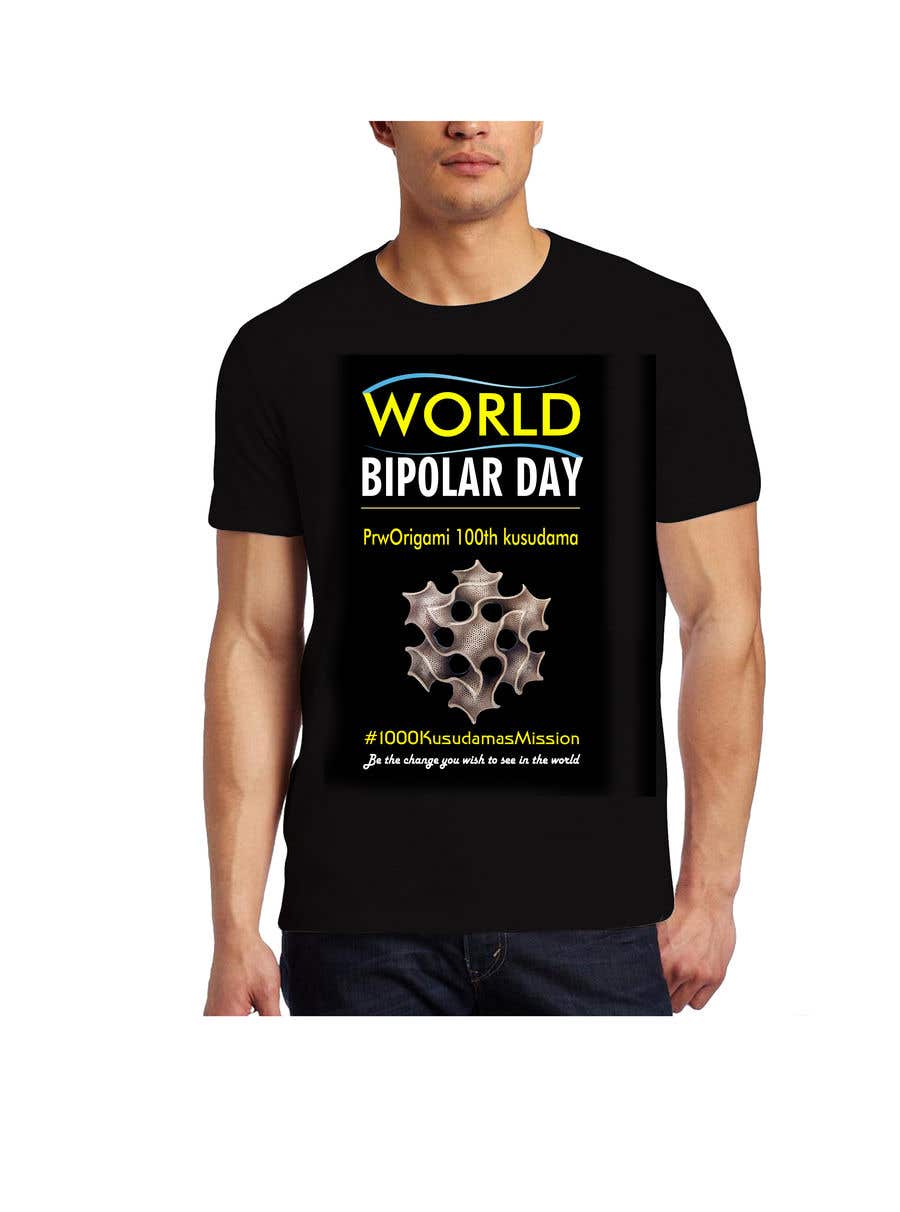 Contest Entry #50 for                                                 Design T-shirt for PrwOrigami 100th Kusudama
                                            
