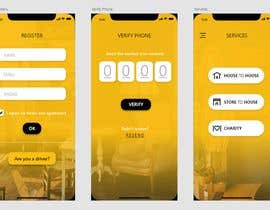 #10 Design An app (UI &amp; UX) - House moving Services részére MiniFliper által