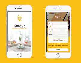 #6 per Design An app (UI &amp; UX) - House moving Services da agnitiosoftware