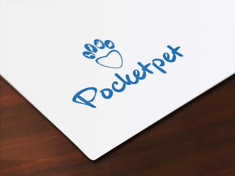Participación en el concurso Nro.62 para                                                 Design a Logo for a online presence names "pocketpet"
                                            