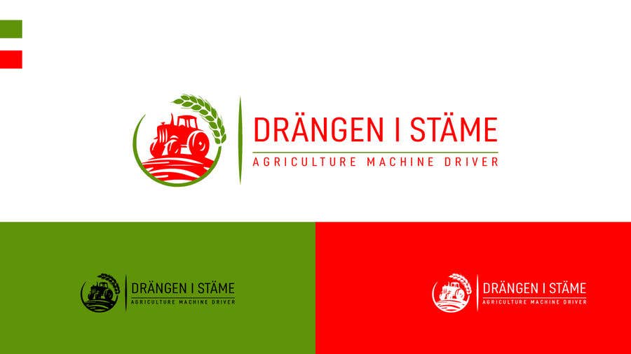 Intrarea #5 pentru concursul „                                                Logo for agriculture machine driver
                                            ”