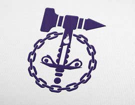 #21 for Logo for a Gaming Group: Chain, Warhammer, and Candle by reddmac