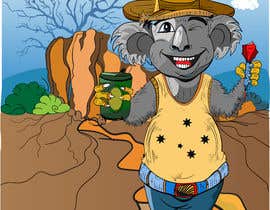 #39 Koala with Beer Illustration részére tasmiasanjana által