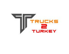 #34 untuk Logo Design for Trucks to Turkey / Trucks 2 Turkey oleh BlackWhite13
