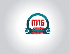 #29 para Need a creative logo design for a garage called M16 Performance de chandraprasadgra