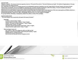 #6 for Content Writing for Tour Package by sanXus06012014