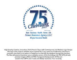 #24 para Revamped Logo Design - Celebrating our 75th Anniversary de ouaamou