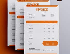 #31 para Design a modern invoice template por masudhridoy
