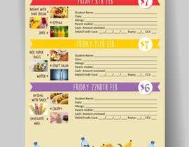 #20 za Create weekly order forms od ConceptGRAPHIC