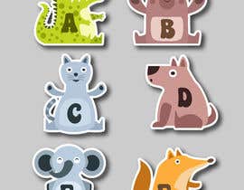 #31 pentru Bath animals letters and number for kids de către prakash777pati