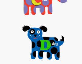 #16 pentru Bath animals letters and number for kids de către irfannosh